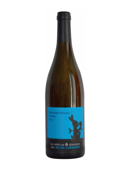 Vin Le Lapin de 6 Semaines Muscadet Primeur - Les Bêtes Curieuses - Chai N°5 Vin Le Lapin de 6 Semaines Muscadet Primeur - Les Bêtes Curieuses - Chai N°5