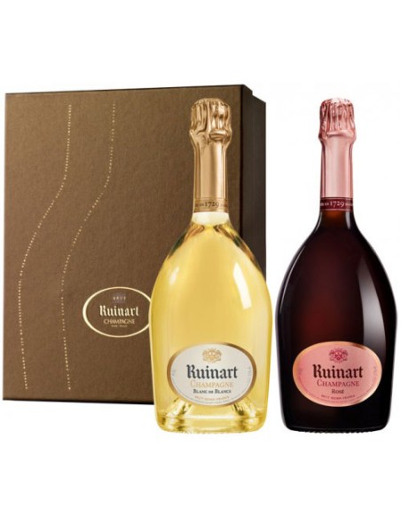 Coffret Duo Blanc de Blancs & Rosé - Ruinart