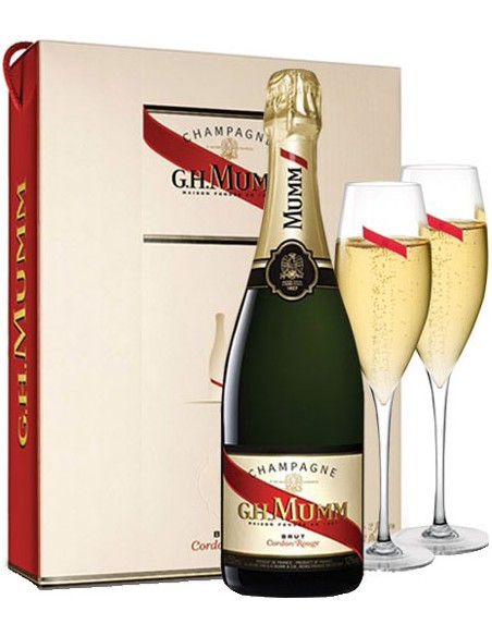 Coffret Brut + 2 Coupes - Mumm - Chai N°5