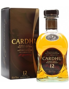 Whisky Cardhu 12 ans  Alcools fins et spiritueux de qualité supéri