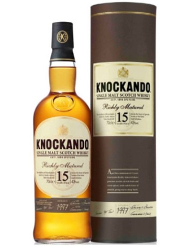 Whisky Knockando 15 ans Richly Matured - Chai N°5