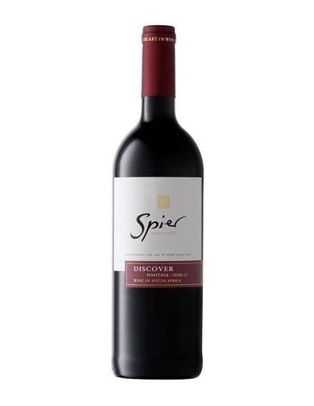 Vin Discover Rouge Pinotage / Shiraz 2015 - Spier - Chai N°