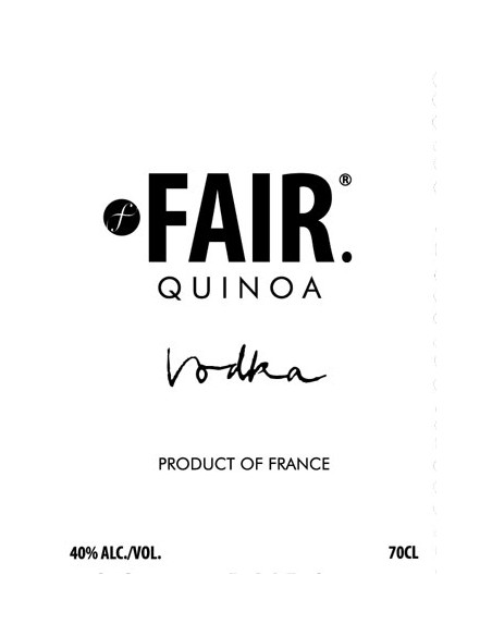 FAIR Quinoa Vodka - Chai N°5