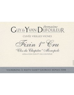 Vin Fixin Premier Cru Clos du Chapitre - Domaine Dufouleur - Chai N°5 2