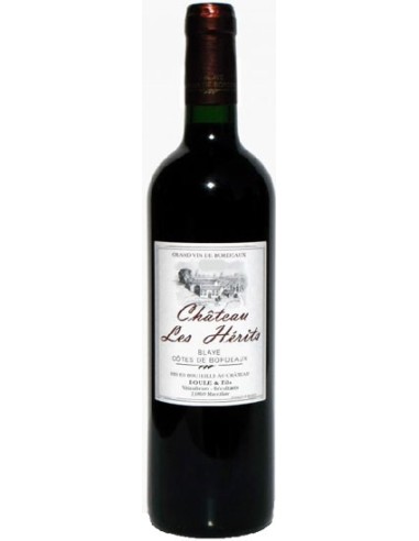 Vin Château Les Hérits Côtes de Bordeaux - Chai N°5