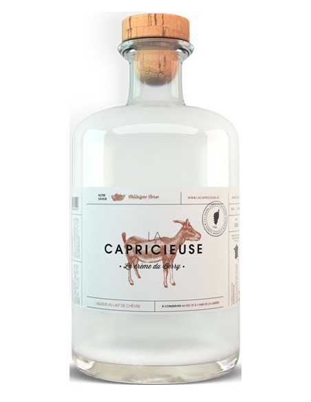 Liqueur au Lait de Chèvre Saveur Châtaigne Corse - La Capricieuse - Chai N°5