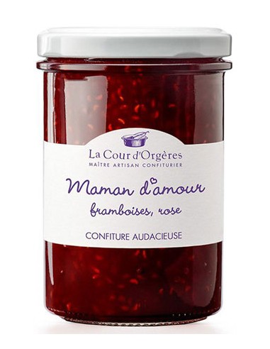 Maman d'Amour, Confiture de Framboise - La Cour d'Orgères