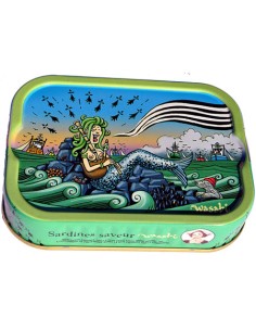 Sardines saveur Wasabi 2015 - La Quiberonnaise - Chai N°5