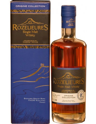Whisky français Rozelieures Collection Origine