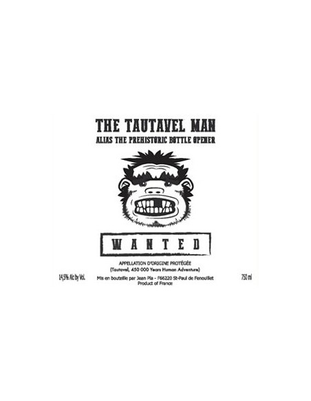 Vin The Tautavel Man - Maison Jean Pla - Chai N°5