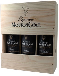 Caisse Bois Mouton Cadet Réserve 2015 - Baron Philippe de Rotschild - Chai N°5