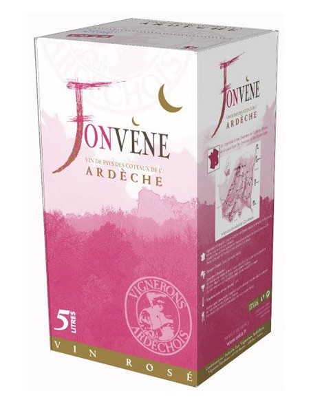 Bib Fonvène Rosé 10 L -  Les Vignerons Ardéchois - Chai N°5