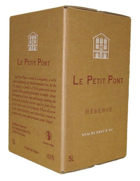 Bib Le Petit Pont Rosé 5 L - Domaine Robert Vic - Chai N°5