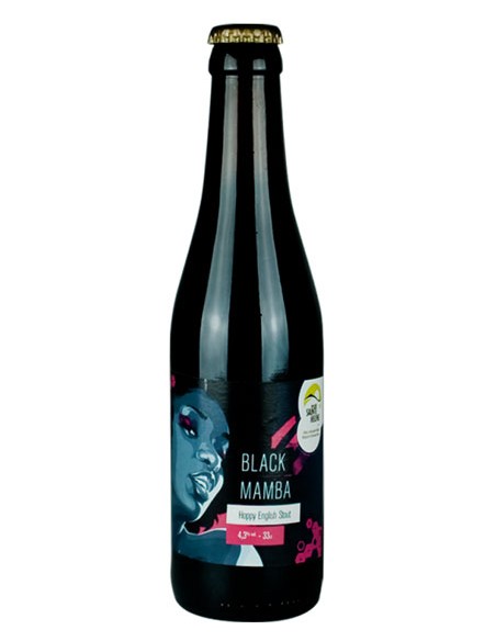 Bière Brune Black Mamba 33 cl 4.3 % - Chai N°5