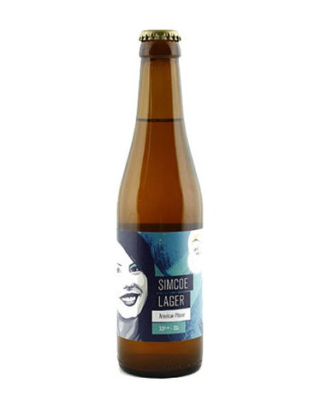 Bière Blonde Simcoe Lager 33 cl 3.5 % - Chai N°5