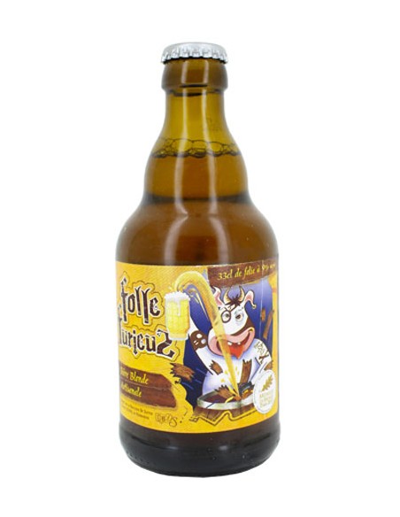 Bière Folle Furieuz Blonde 33 cl - Chai N°5