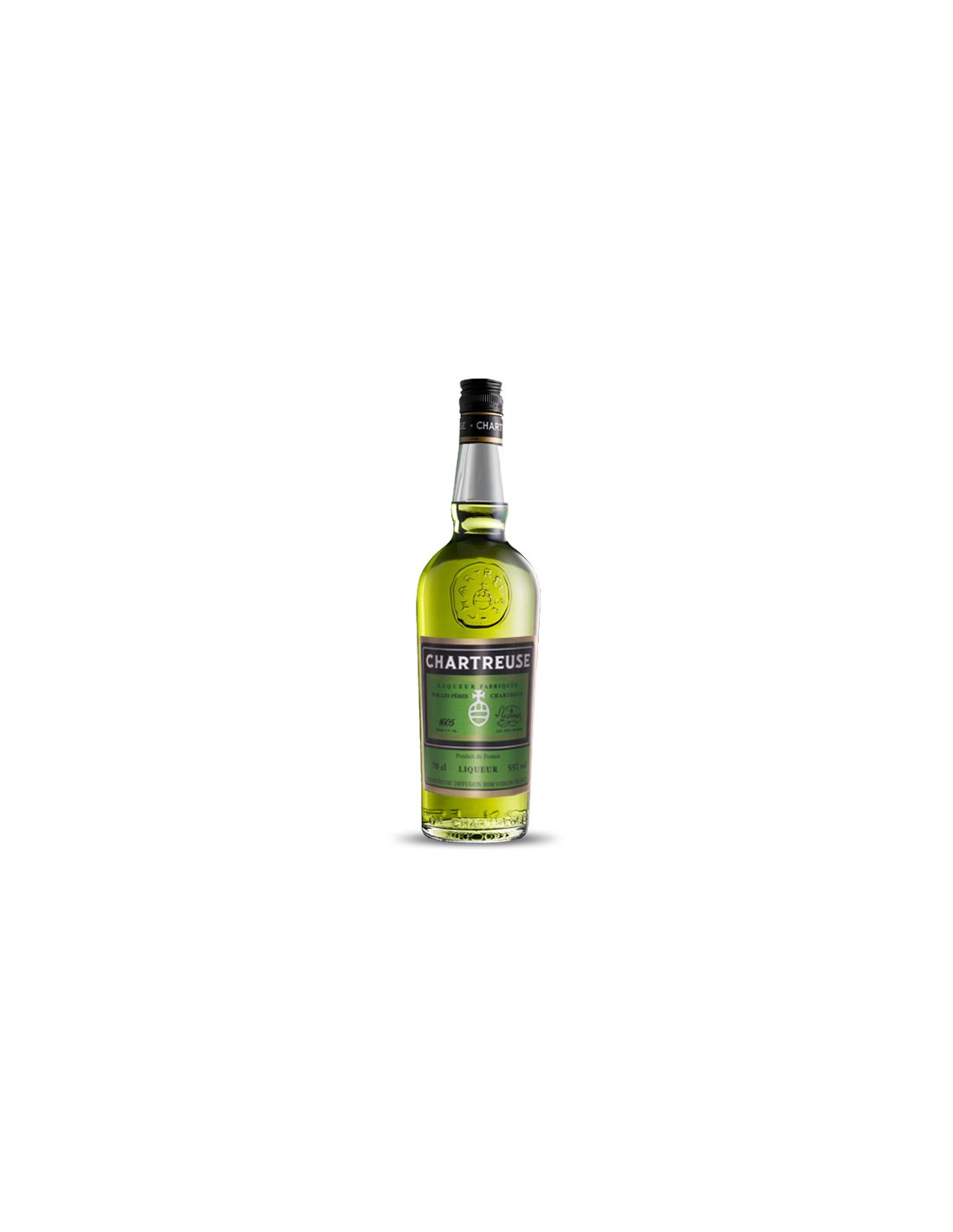 Chartreuse Verte 70cl 55% Liqueur - Nevejan