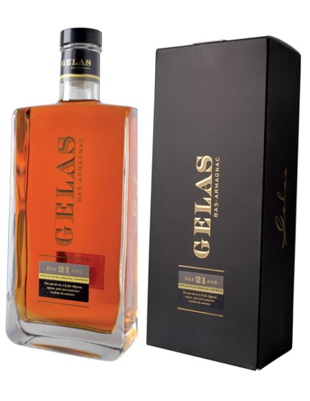 Armagnac Gelas Decanter 21 ans - Chai N°5