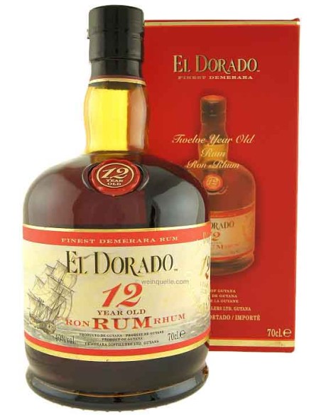 Rhum El Dorado 12 ans - Chai N°5