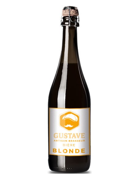 Bière Gustave Blonde 75 cl - Chai N°5