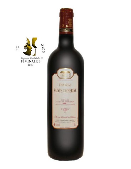 Vin Château Sainte-Catherine 2014 Cadillac Côtes de Bordeaux - Chai N°5