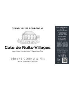 Vin Côte de Nuits-Villages - Edmond Cornu - Chai N°5 2