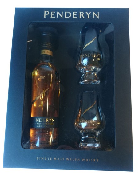 Whisky Coffret Penderyn Madeira + 2 Verres - Chai N°5