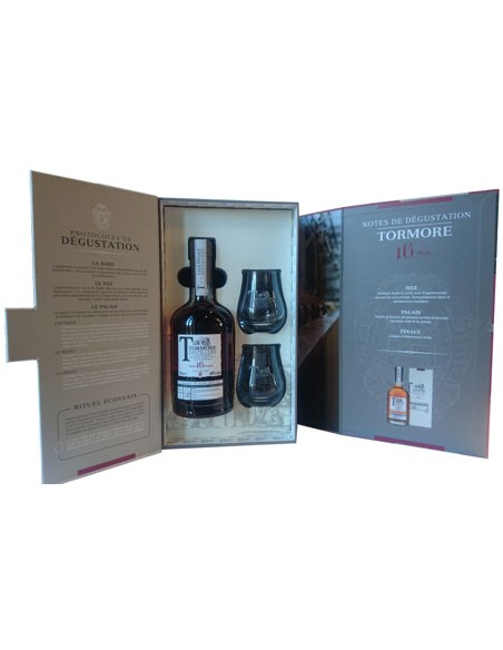 Whisky Coffret Tormore 16 Ans + 2 Verres - Chai N°5