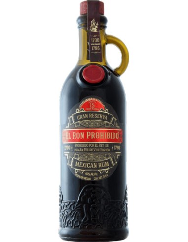 Rhum El Ron Prohibido 15 ans Gran Reserva en Coffret - Chai N°5