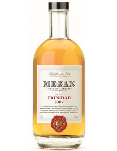 Rhum Mezan Trinidad 2007 - Chai N°5
