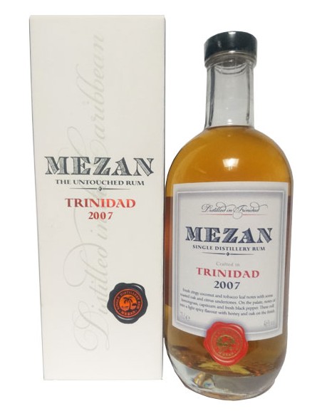 Rhum Mezan Trinidad 2007 - Chai N°5