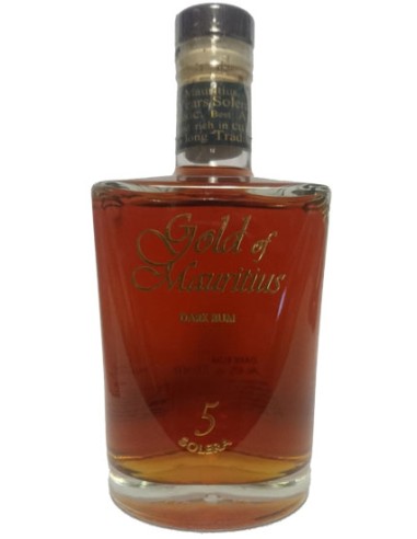 Rhum Gold of Mauritius 5 ans Solera - Chai N°5