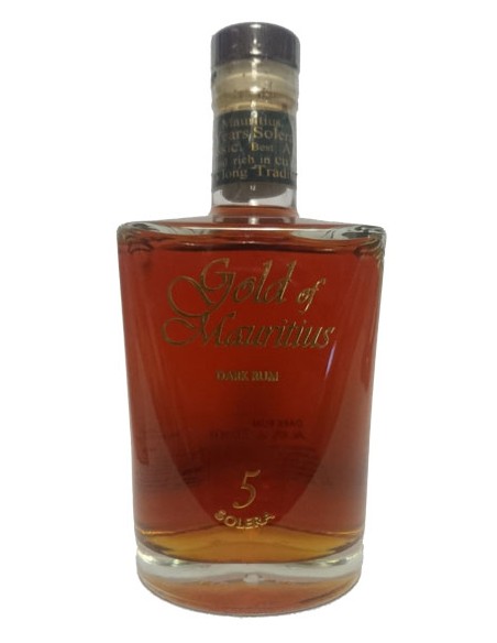 Rhum Gold of Mauritius 5 ans Solera - Chai N°5