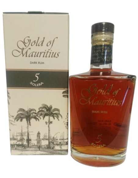 Rhum Gold of Mauritius 5 ans Solera - Chai N°5