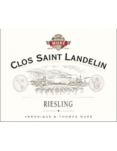Vin Riesling 2015 Clos Saint Landelin - René Muré - Chai N°5
