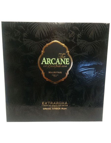 Rhum Coffret Arcane Extraroma 12 ans + 2 Verres - Chai N°5