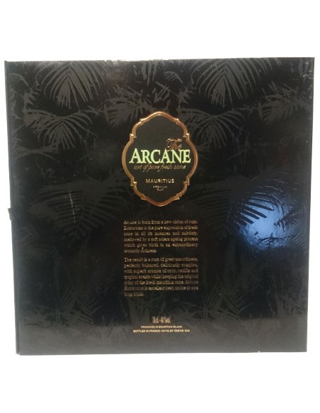 Rhum Coffret Arcane Extraroma 12 ans + 2 Verres - Chai N°5