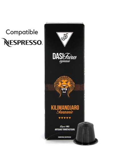 Café Capsules Kilimandjaro Tanzanie - Chai N°5