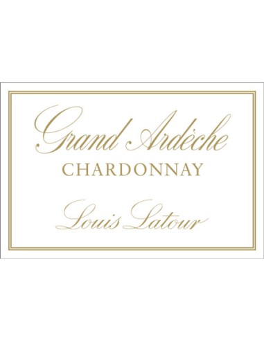 Vin Grand Ardèche Chardonnay - Maison Louis Latour - Chai N°5