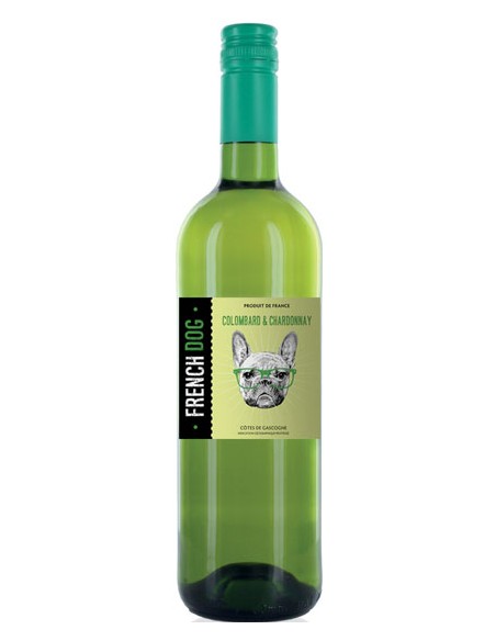 Vin French Dog Blanc Colombard-Chardonnay 2017 - Yvon Mau - Chai N°5