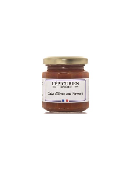 Tartinables Salsa d'Olives aux Poivrons 100g - L'Epicurien - Chai N°5