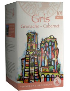 Bib Gris de Grenache Cabernet 5 L - Les Vignerons Ardéchois - Chai N°5
