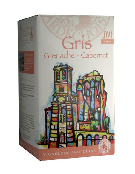 Bib Gris de Grenache Cabernet 5 L - Les Vignerons Ardéchois - Chai N°5