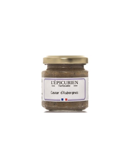 Tartinables Caviar d'Aubergines 100g - L'Epicurien - Chai N°5