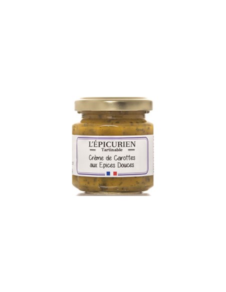 Tartinables Crème de Carottes aux Epices Douces 100g - L'Epicurien - Chai N°5