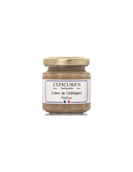 Tartinables Crème de Châtaignes Festive 100g - L'Epicurien - Chai N°5