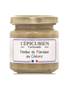 Tartinables Fondue de Poireaux au Chèvre 100g - L'Epicurien - Chai N°5
