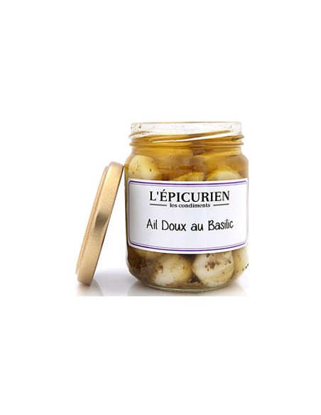 Tartinables Ail Doux au Basilic 210g - L'Epicurien - Chai N°5