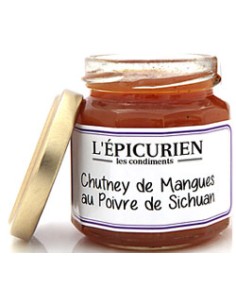 Tartinables Chutney de Mangues au Poivre de Sichuan 115g - L'Epicurien - Chai N°5