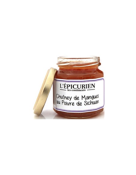 Tartinables Chutney de Mangues au Poivre de Sichuan 115g - L'Epicurien - Chai N°5